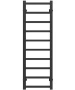 Сушка для рушників водяна Deffi Forest П10 200х1000 бічне праве підключення чорний A.FR.100.20.10.B.C