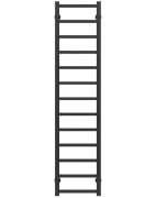 Сушка для рушників водяна Deffi Forest П13 200х1400 бічне праве підключення чорний A.FR.140.20.13.B.C