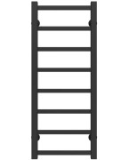 Полотенцесушитель водяной Deffi Forest П8 300х800 нижнее подключение черный A.FR.80.30.8.B.A