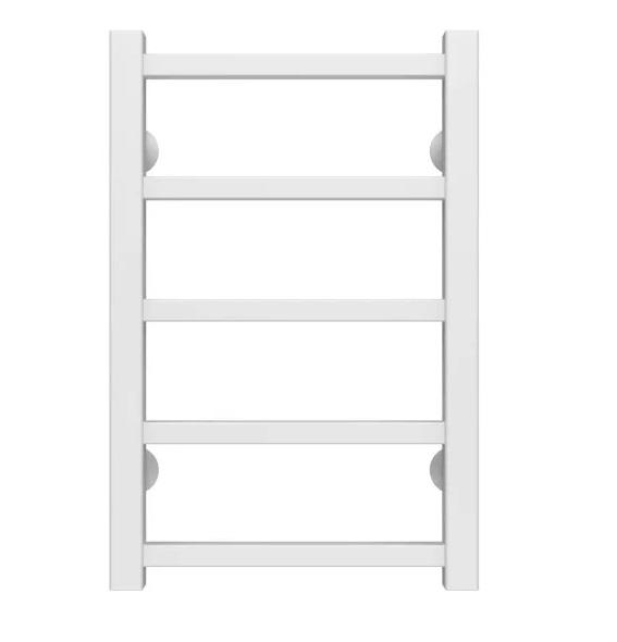 Сушка для рушників водяна Deffi Forest П5 300х500 бічне ліве підключення білий A.FR.50.30.5.W.B