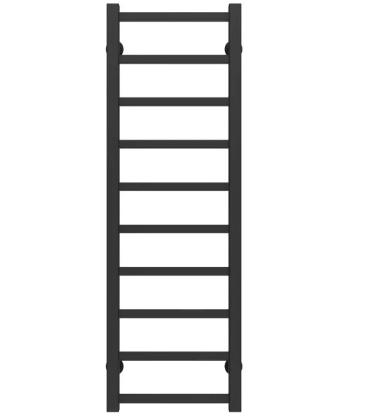 Сушка для рушників водяна Deffi Forest П10 300х1000 бічне праве підключення чорний A.FR.100.30.10.B.C