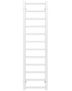 Полотенцесушитель водяной Deffi Forest П12 300х1200 боковое левое подключение белый A.FR.120.30.12.W.B