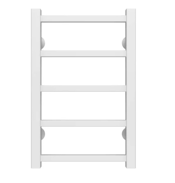 Полотенцесушитель водяной Deffi Forest П5 300х500 боковое правое подключение белый A.FR.50.30.5.W.C