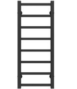 Полотенцесушитель водяной Deffi Forest П8 300х800 боковое левое подключение черный A.FR.80.30.8.B.B