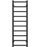 Сушка для рушників водяна Deffi Forest П10 300х1000 нижнє підключення чорний A.FR.100.30.10.B.A