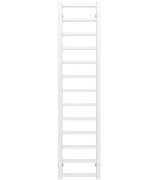 Полотенцесушитель водяной Deffi Forest П13 300х1400 нижнее подключение белый A.FR.140.30.13.W.A