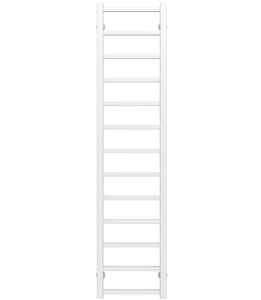 Полотенцесушитель водяной Deffi Forest П13 300х1400 боковое правое подключение белый A.FR.140.30.13.W.C