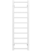 Полотенцесушитель водяной Deffi Forest П10 400х1000 боковое левое подключение белый A.FR.100.40.10.W.B