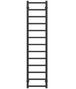 Полотенцесушитель водяной Deffi Forest П13 300х1400 боковое правое подключение черный A.FR.140.30.13.B.C
