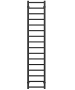 Полотенцесушитель водяной Deffi Forest П16 300х1600 нижнее подключение черный A.FR.160.30.16.B.A