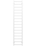 Полотенцесушитель водяной Deffi Forest П16 400х1600 боковое правое подключение белый A.FR.160.40.16.W.C