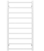 Полотенцесушитель водяной Deffi Forest П10 500х1000 боковое правое подключение белый A.FR.100.50.10.W.C