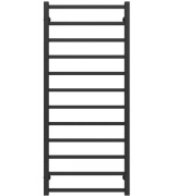 Полотенцесушитель водяной Deffi Forest П12 500х1200 боковое левое подключение черный A.FR.120.50.12.B.B