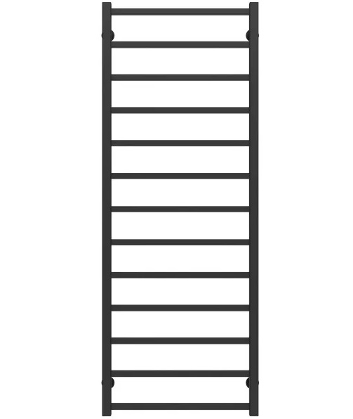 Сушка для рушників водяна Deffi Forest П13 500х1400 бічне ліве підключення чорний A.FR.140.50.13.B.B