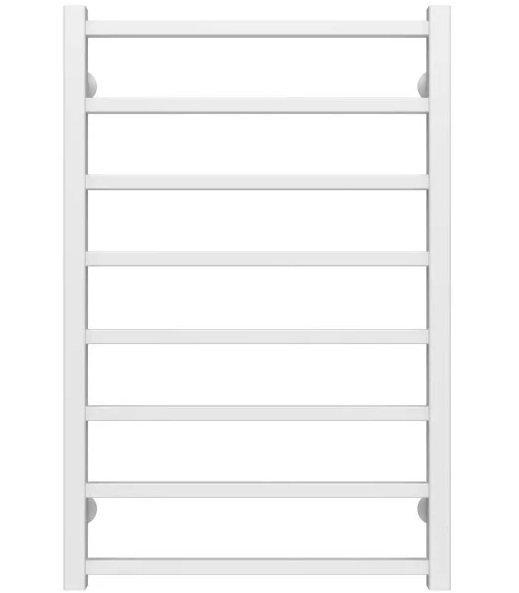 Полотенцесушитель водяной Deffi Forest П8 500х800 нижнее подключение белый A.FR.80.50.8.W.A