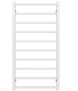 Полотенцесушитель водяной Deffi Forest П10 500х1000 боковое левое подключение белый A.FR.100.50.10.W.B