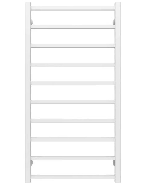 Полотенцесушитель водяной Deffi Forest П10 500х1000 боковое правое подключение белый A.FR.100.50.10.W.C