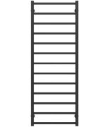 Полотенцесушитель водяной Deffi Forest П13 500х1400 боковое правое подключение черный A.FR.140.50.13.B.C
