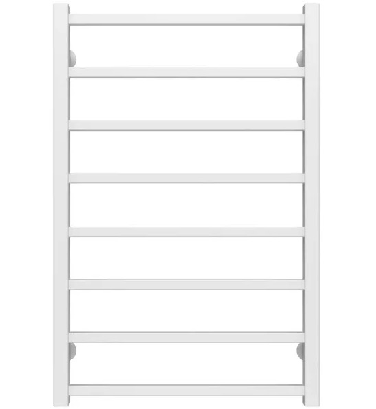 Полотенцесушитель водяной Deffi Forest П8 600х800 боковое правое подключение белый A.FR.80.60.8.W.C