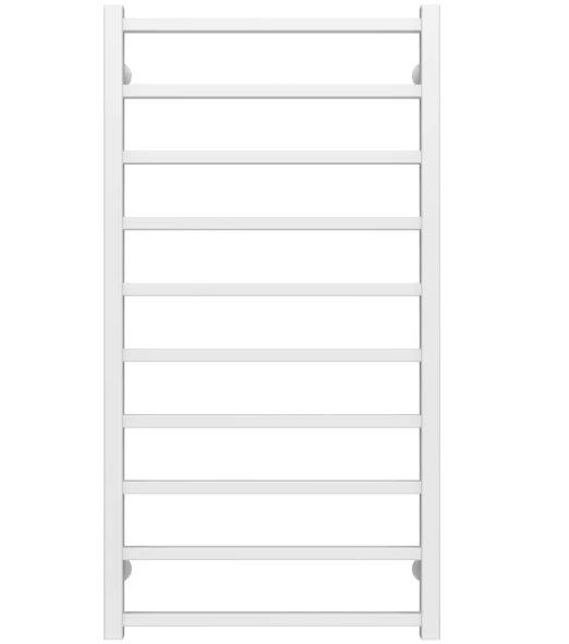 Полотенцесушитель водяной Deffi Forest П10 600х1000 боковое левое подключение белый A.FR.100.60.10.W.B