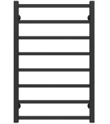 Полотенцесушитель водяной Deffi Forest П8 600х800 нижнее подключение черный A.FR.80.60.8.B.A