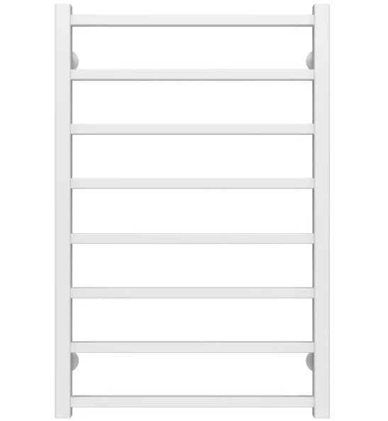 Сушка для рушників водяна Deffi Forest П8 600х800 бічне ліве підключення білий A.FR.80.60.8.W.B