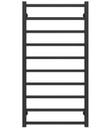 Сушка для рушників водяна Deffi Forest П10 600х1000 бічне ліве підключення чорний A.FR.100.60.10.B.B