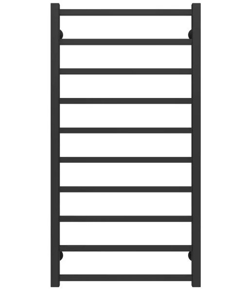 Полотенцесушитель водяной Deffi Forest П10 600х1000 боковое правое подключение черный A.FR.100.60.10.B.C