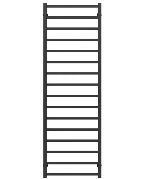 Полотенцесушитель водяной Deffi Forest П16 600х1600 нижнее подключение черный A.FR.160.60.16.B.A