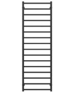 Полотенцесушитель водяной Deffi Forest П16 600х1600 боковое левое подключение черный A.FR.160.60.16.B.B