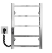 Электрический полотенцесушитель Deffi Forest П6 200х600 левое подключение JD04 хром A.FR.60.20.6.E.C.L.2