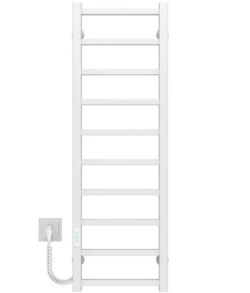 Электрический полотенцесушитель Deffi Forest П10 200х1000 левое подключение WD04 белый A.FR.100.20.10.E.W.L.4