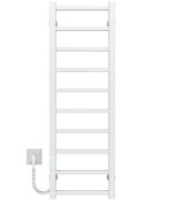 Электрический полотенцесушитель Deffi Forest П10 200х1000 левое подключение WD04 белый A.FR.100.20.10.E.W.L.4