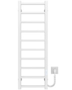 Электрический полотенцесушитель Deffi Forest П10 200х1000 правое подключение WD04 белый A.FR.100.20.10.E.W.R.4