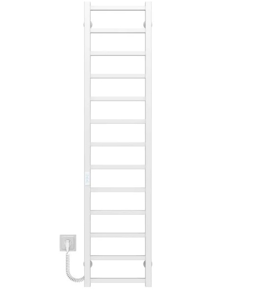 Электрический полотенцесушитель Deffi Forest П13 200х1400 левое подключение WD04 белый A.FR.140.20.13.E.W.L.4