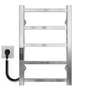 Электрический полотенцесушитель Deffi Forest П6 200х600 левое подключение JD04 хром A.FR.60.20.6.E.C.L.2