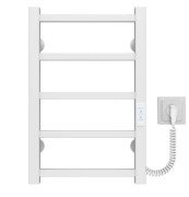 Электрический полотенцесушитель Deffi Forest П6 200х600 правое подключение WD04 белый A.FR.60.20.6.E.W.R.4