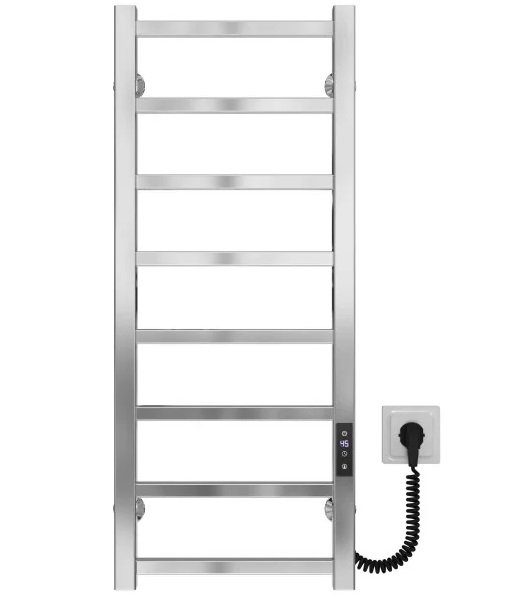Электрический полотенцесушитель Deffi Forest П8 200х800 правое подключение JD04 хром A.FR.80.20.8.E.C.R.2