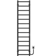 Электрический полотенцесушитель Deffi Forest П13 200х1400 правое подключение JD04 черный A.FR.140.20.13.E.B.R.2
