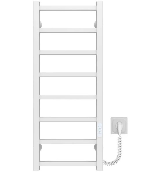 Электрический полотенцесушитель Deffi Forest П8 300х800 правое подключение белый A.FR.80.30.8.E.W.R.4