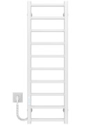 Электрический полотенцесушитель Deffi Forest П10 300х1000 левое подключение WD04 белый A.FR.100.30.10.E.W.L.4