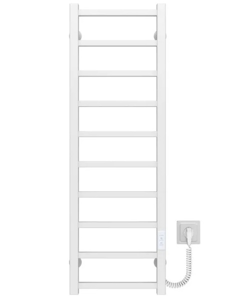Электрический полотенцесушитель Deffi Forest П10 300х1000 правое подключение WD04 белый A.FR.100.30.10.E.W.R.4