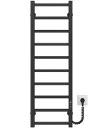 Электрический полотенцесушитель Deffi Forest П10 300х1000 правое подключение JD04 черный A.FR.100.30.10.E.B.R.2