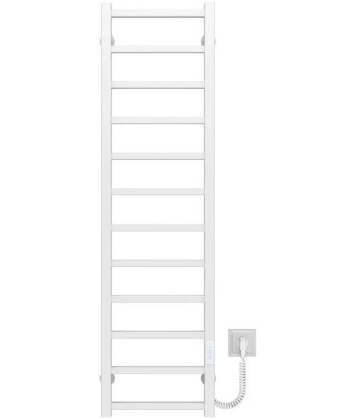 Электрический полотенцесушитель Deffi Forest П12 300х1200 правое подключение WD04 белый A.FR.120.30.12.E.W.R.4