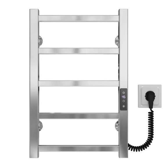 Электрический полотенцесушитель Deffi Forest П5 300х500 правое подключение JD04 хром A.FR.50.30.5.E.C.R.2