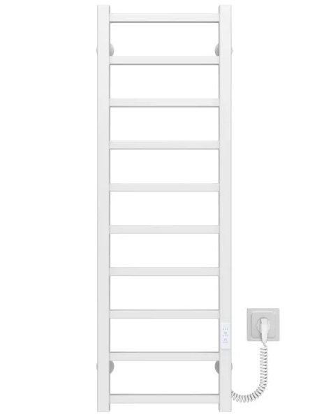 Электрический полотенцесушитель Deffi Forest П10 300х1000 правое подключение WD04 белый A.FR.100.30.10.E.W.R.4