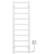 Электрический полотенцесушитель Deffi Forest П10 300х1000 правое подключение WD04 белый A.FR.100.30.10.E.W.R.4