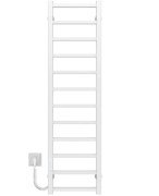 Электрический полотенцесушитель Deffi Forest П12 300х1200 левое подключение WD04 белый A.FR.120.30.12.E.W.L.4