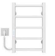 Электрический полотенцесушитель Deffi Forest П5 300х500 левое подключение WD04 белый  A.FR.50.30.5.E.W.L.4