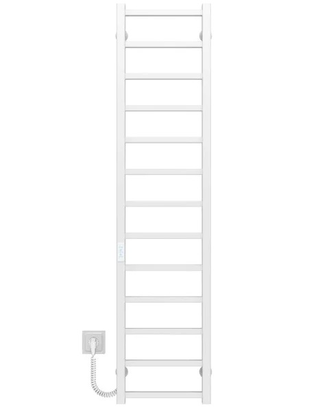 Электрический полотенцесушитель Deffi Forest П13 300х1400 левое подключение WD04 белый A.FR.140.30.13.E.W.L.4